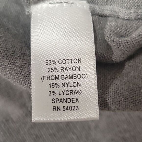 BANANA REPUBLIC MENS MICROKNIT  VNECK PULLOVER SIZE MEDIUM - Picture 4 of 5